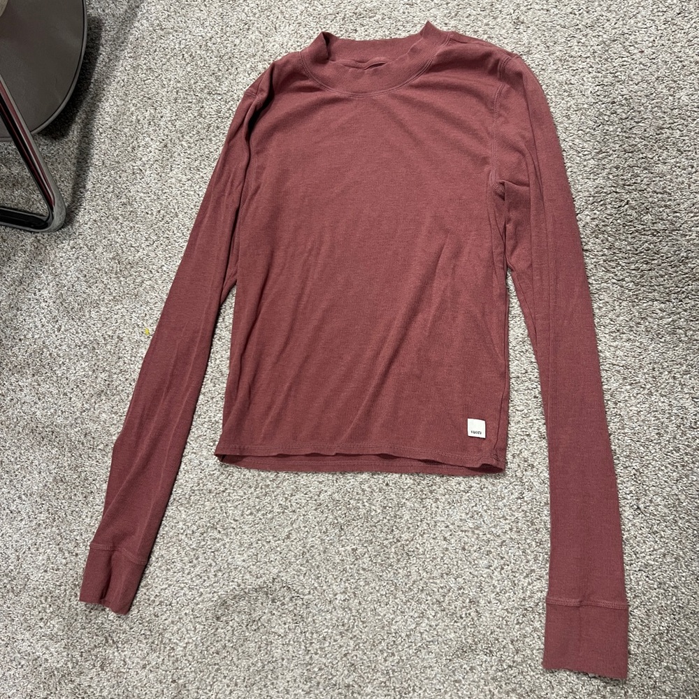 Vuori Women's Long Sleeve Top - Dusty Rose